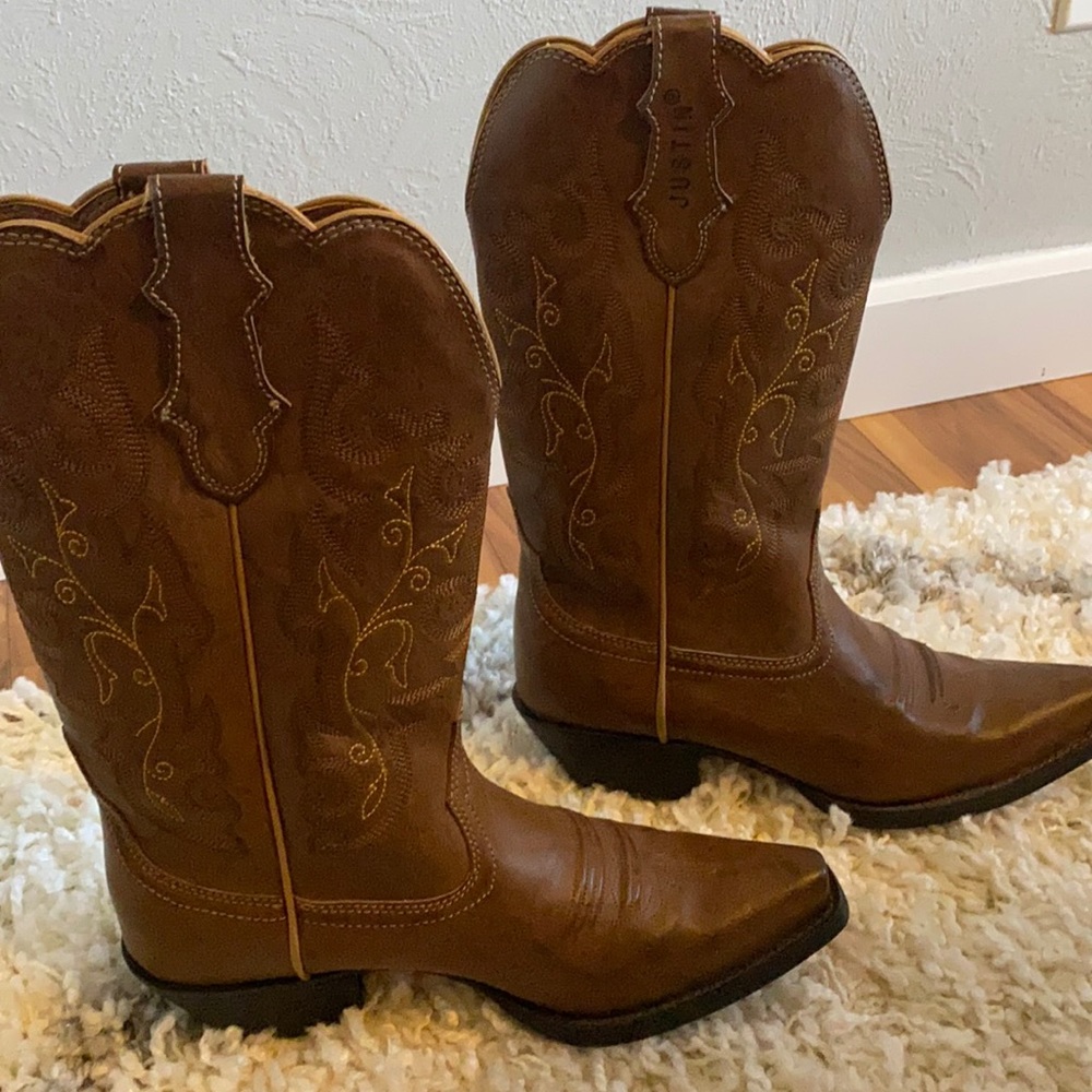 Justin Brown Boots